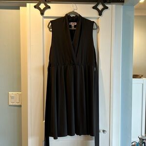NWT Love by Design Prescott Sleeveless Fit & Flare Belted Wrap Dress Size M
